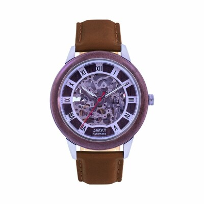 Montre DWYT Imperial CESAR Classique Marron senois 