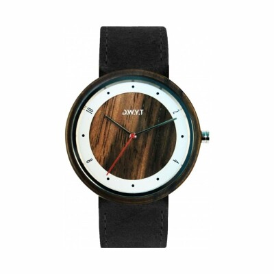 Montre DWYT Black & Grey Black Classique Noir charbon