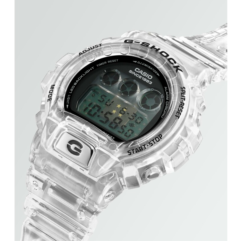 Montre G-Shock Clear Remix 40e anniversaire DW-6940RX-7ER