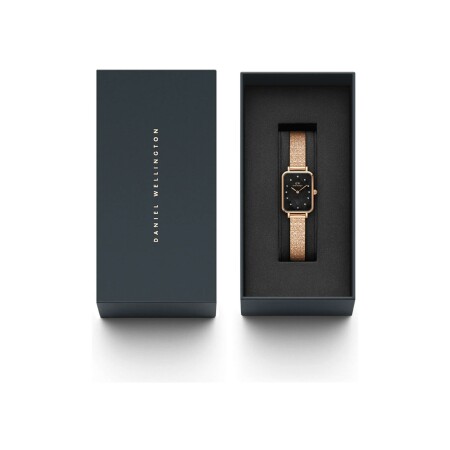 Montre Daniel Wellington Quadro Lumine Pressed Piano 20x26mm