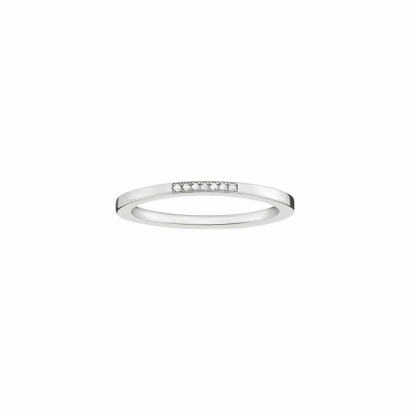 Bague Thomas Sabo en argent et diamant blanc