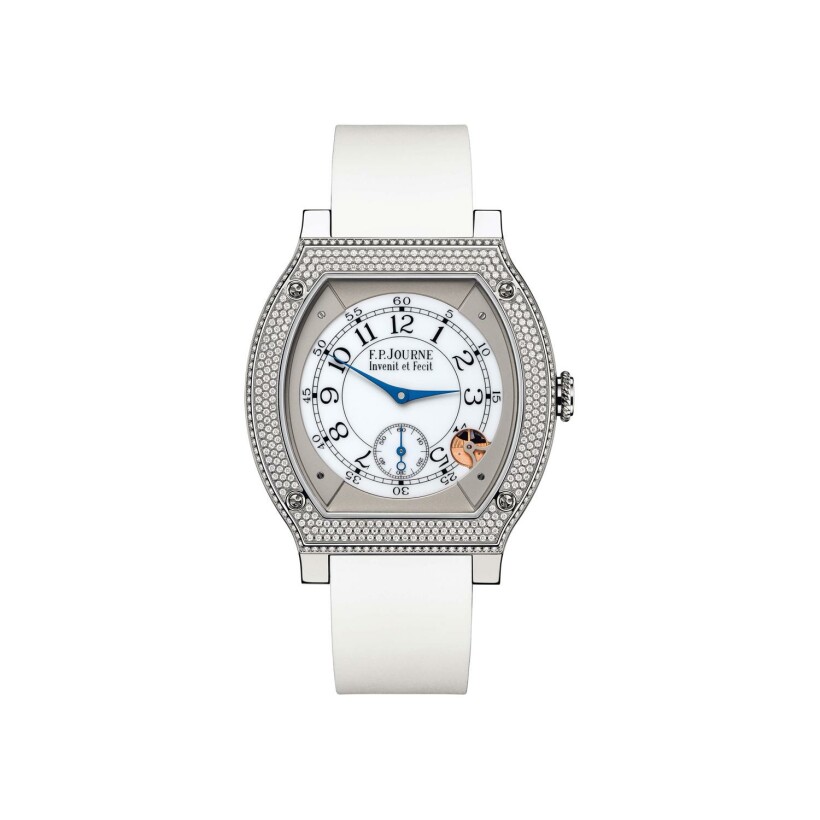 F.P. Journe élégante 48mm Titane set with diamonds watch