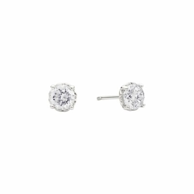 Boucles d'oreilles Recarlo Anniversary en or blanc et diamants