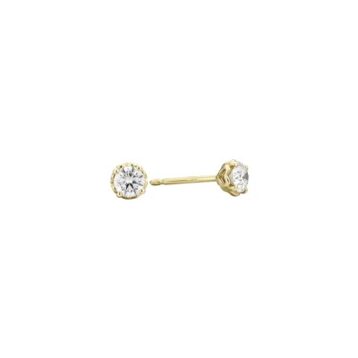 Boucles d'oreilles Recarlo Anniversary en or jaune et diamants