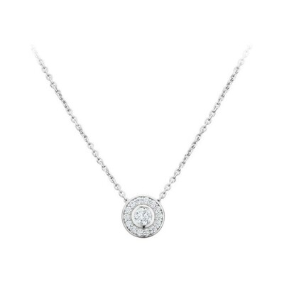 Collier Elsa Lee Versailles en argent et oxyde de zirconium, taille brillant