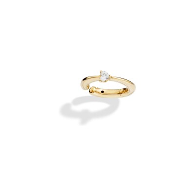 Ear cuff Recarlo Anniversary More en or jaune et diamant 0.07ct