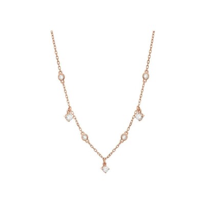 Collier Raynal en or rose et diamant