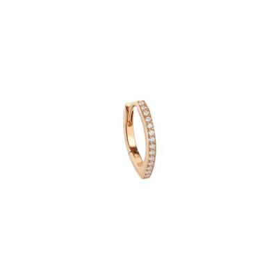 Repossi Antifer semi-pave single earring, rose gold