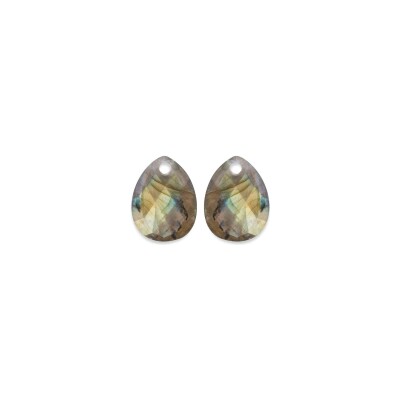 Accessoire pour Boucles d'oreilles Sparkling AFTERGLOW en labradorite