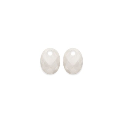 Accessoire pour Boucles d'oreilles Sparkling MEDIUM OVAL en nacre
