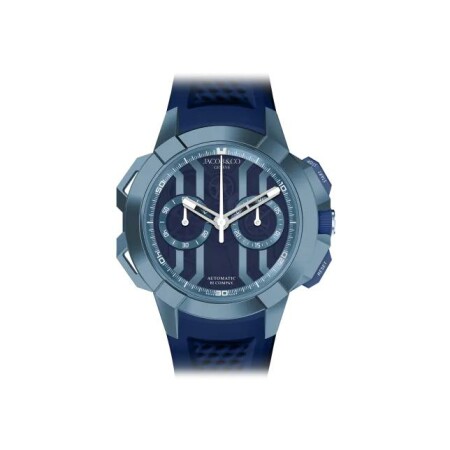 Jacob & Co Epic X Chrono 44mm Blue Titanium Watch