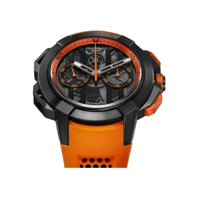 Montre Jacob & Co Epic X Chrono 44mm Black Titanium (Orange)