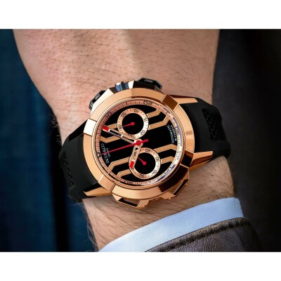 Jacob & Co Epic X Chrono 44mm Rose Gold Watch