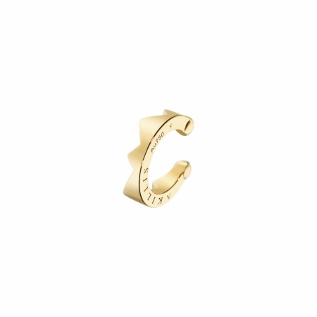 Akillis Capture Light single earcuff, yellow gold