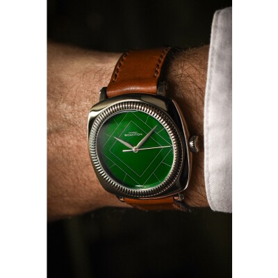 Montre Maison Boanton Emblème Vert Emeraude EMBVC