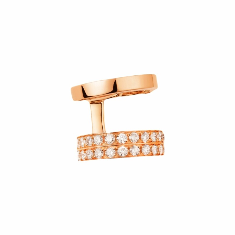 Repossi Berbere earrings in rose gold and diamonds