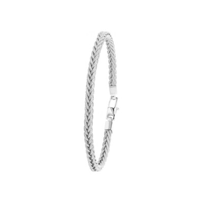 Bracelet Albanu Cap Horn Meridian en argent et acier