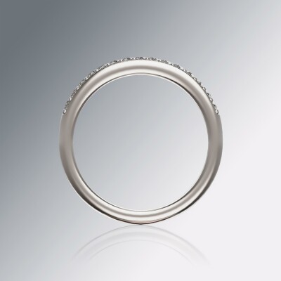 Platinum Claw Eternity Diamond Ring