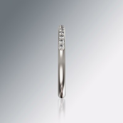 Platinum Claw Eternity Diamond Ring