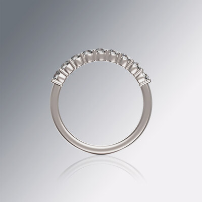 Platinum Claw Eternity Diamond Ring