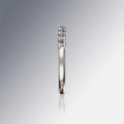 Platinum Claw Eternity Diamond Ring