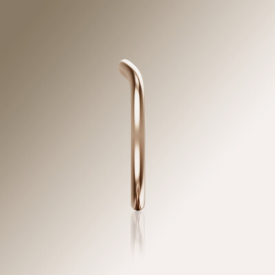 Rose Gold Curved Wedding Band
