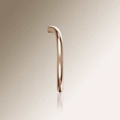 Rose Gold Wishbone Wedding Band