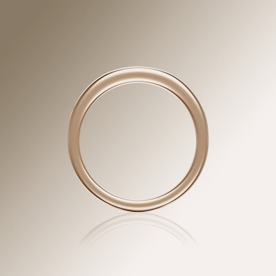 Rose Gold Channel Eternity Diamond Ring