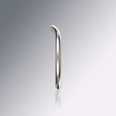 White Gold Curved Wedding Band