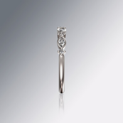 White Gold Eternity Diamond Ring