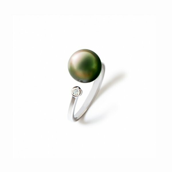 Bague Dolly-Bijoux Taille 56 - Argent Rhodié Micro-sertie De Diamants CZ - Style Multi-Rail