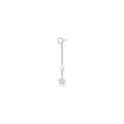 Pendentif pour boucle d'oreille Thomas Sabo en argent et oxyde de zirconium