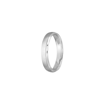 Alliance Les Essentielles Erine en platine, largeur 4mm