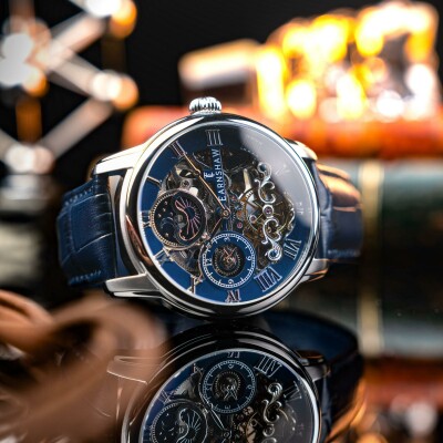 Montre Earnshaw Longitude Automatic Skeleton ES-8006-0C
