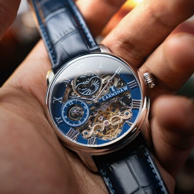 Montre Earnshaw Longitude Automatic Skeleton ES-8006-0C