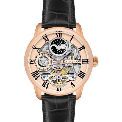Montre Earnshaw Longitude Automatic Skeleton ES-8006-0E