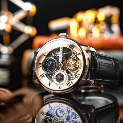 Montre Earnshaw Longitude Automatic Skeleton ES-8006-0E