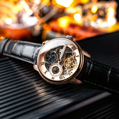 Montre Earnshaw Longitude Automatic Skeleton ES-8006-0E