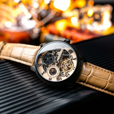 Montre Earnshaw Longitude Automatic Skeleton ES-8006-0G