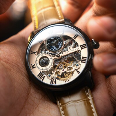 Montre Earnshaw Longitude Automatic Skeleton ES-8006-0G
