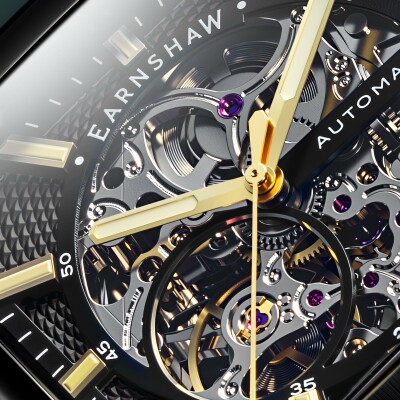 Montre Earnshaw Engineer Paxton Skeleton Automatic ES-8325-04