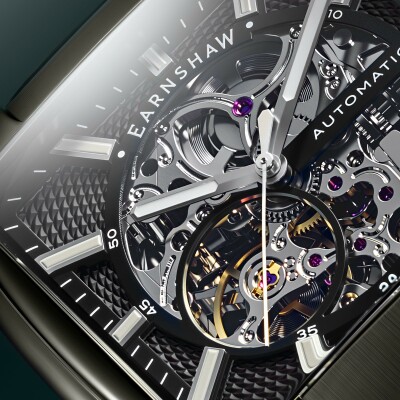 Montre Earnshaw Engineer Paxton Skeleton Automatic ES-8325-99