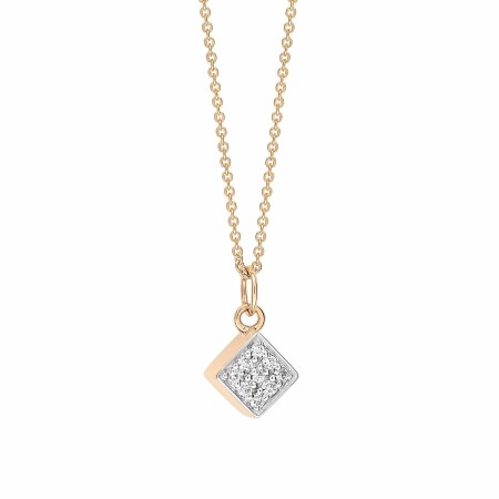 Collier GINETTE NY EVER en or rose et diamant