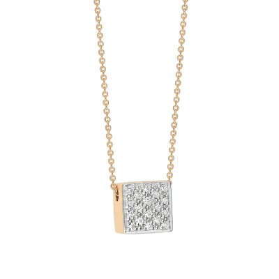 Collier Ginette NY EVER en or rose et diamants