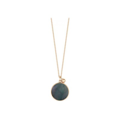 GINETTE NY EVER necklace, rose gold and mother-of-pearl