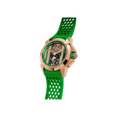 Montre Jacob & Co Epic X Bridges Rose Gold (Green) 44mm