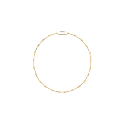 Collier Aurélie Bidermann Bar A Charms en laiton plaqué or