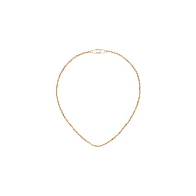 Collier Aurélie Bidermann Bar A Charms en laiton plaqué or