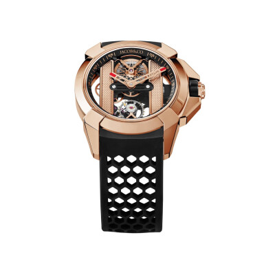 Jacob & Co Epic X Bridges Rose Gold (Black) 44mm Watch