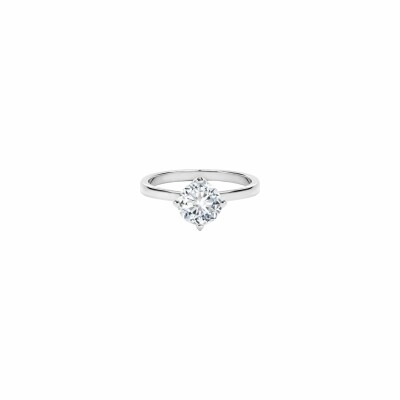 Solitaire Forevermark en or blanc et diamant, 0.3ct